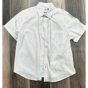Goodfellow button up shirt white XL
